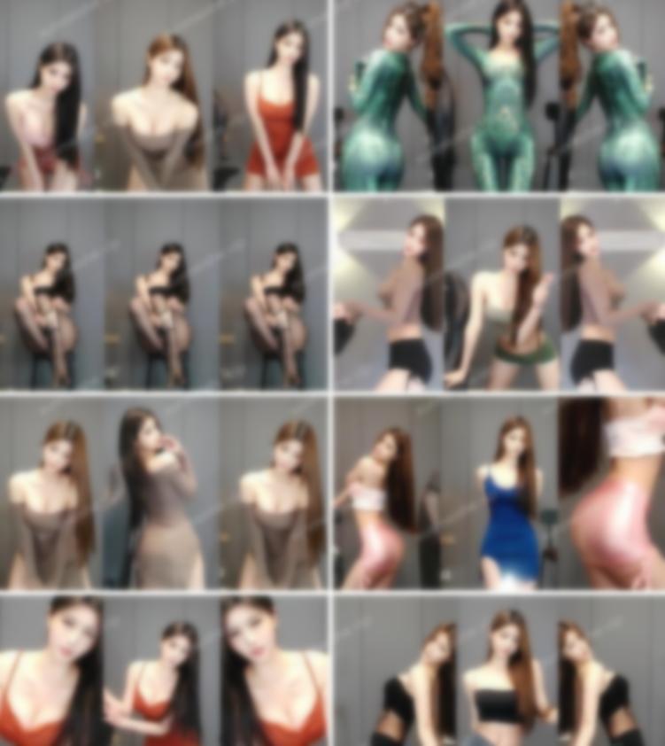 【混剪】虎牙@晴小兔呢 4K换装慢摇混剪 极品也臀腰比[183M-2分11秒]