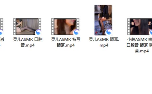 [EUNSONGS] 小萌ASMR+灵儿ASMR 4V