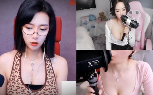 可爱的埋埋ASMR酥X亲吻舔耳+斗鱼主播奈奈酱ASMR – 蕾丝的姐姐+Liang笨笨呀 – 手工