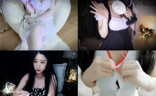 虎牙 MY、雪寒ASMR+唐樱樱火箭白纱裙+虎牙大伊伊ASMR助眠 女仆黑丝+不甜荔枝ASMR