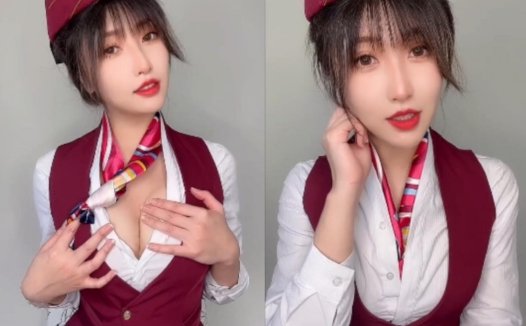 MisswarmJ ASMR- 空姐为你服务