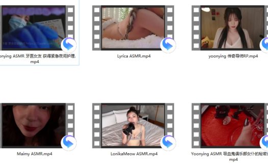 Yoonying ASMR 3V+Lyrica ASMR+LonikaMeow ASMR+Maimy ASMR