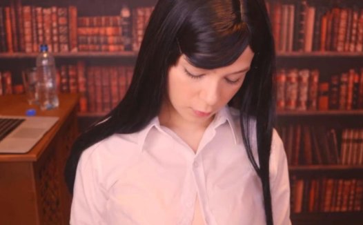 Maimy ASMR You are working until late night with your secretary