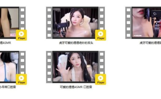 可爱的埋埋国内ASMR付费福利视频5部