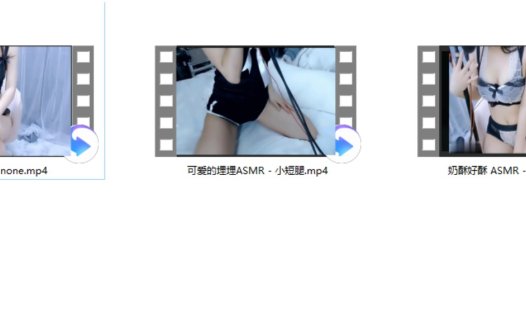 奶酥好酥 ASMR – 蕾丝 2V+可爱的埋埋ASMR – 小短腿1V