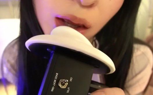 月乃2021.01.24【ASMR/真人版】服装正在考虑中 Super Surges也舔耳直播