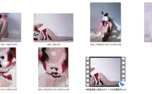 桥桥超温柔《圣诞小女仆 》为你加冕音频1A+6P