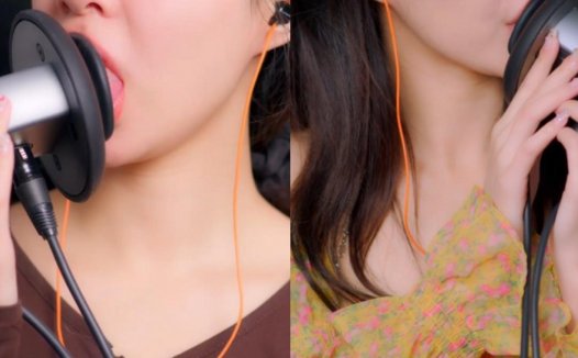 小萌ASMR 舔耳口腔音 5月会员 2V